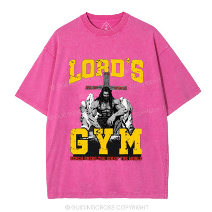 Lord's Gym Christian Washed T-Shirt