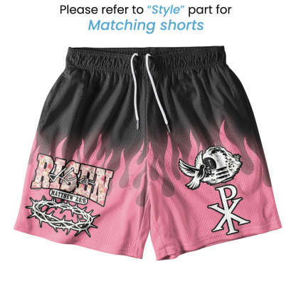  He Is Risen Christian Mesh Jersey