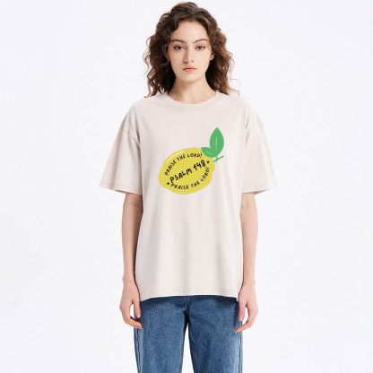 Praise The Lord Christian Washed T-Shirt