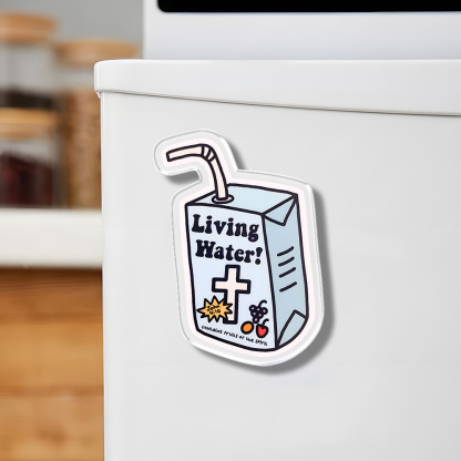 Living Water Acrylic Refrigerator Magnets