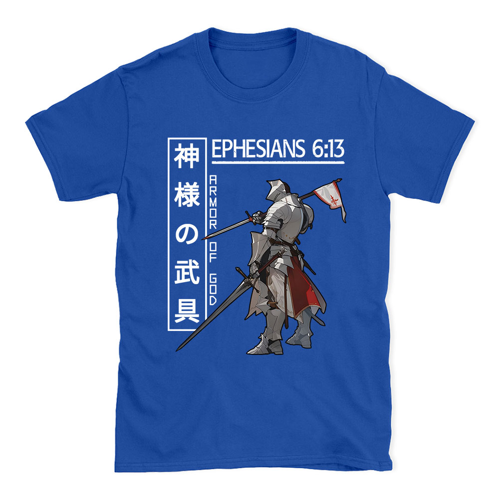 Armor Of God Anime Christian T-Shirt