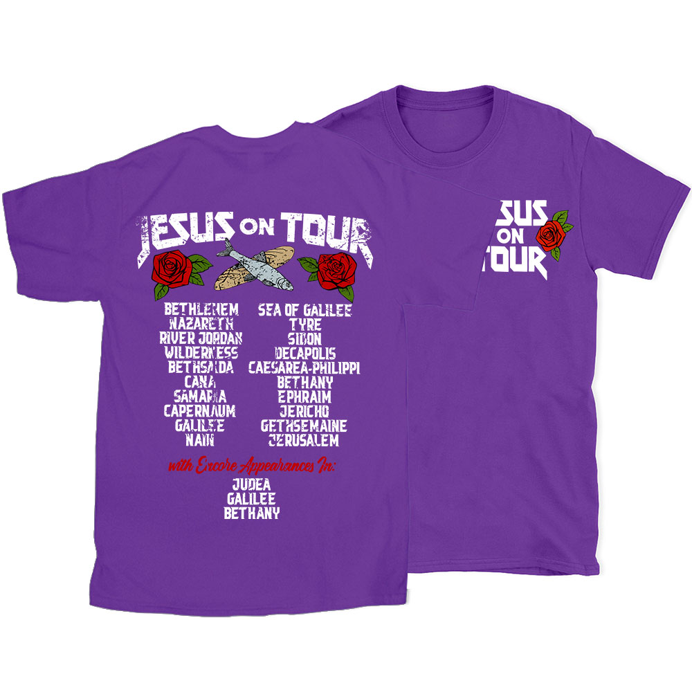 Jesus On Tour Christian T-Shirt
