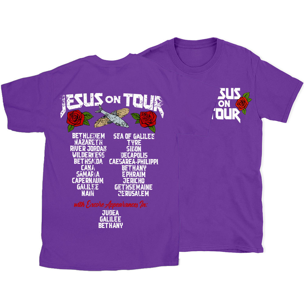 Jesus On Tour Christian T-Shirt