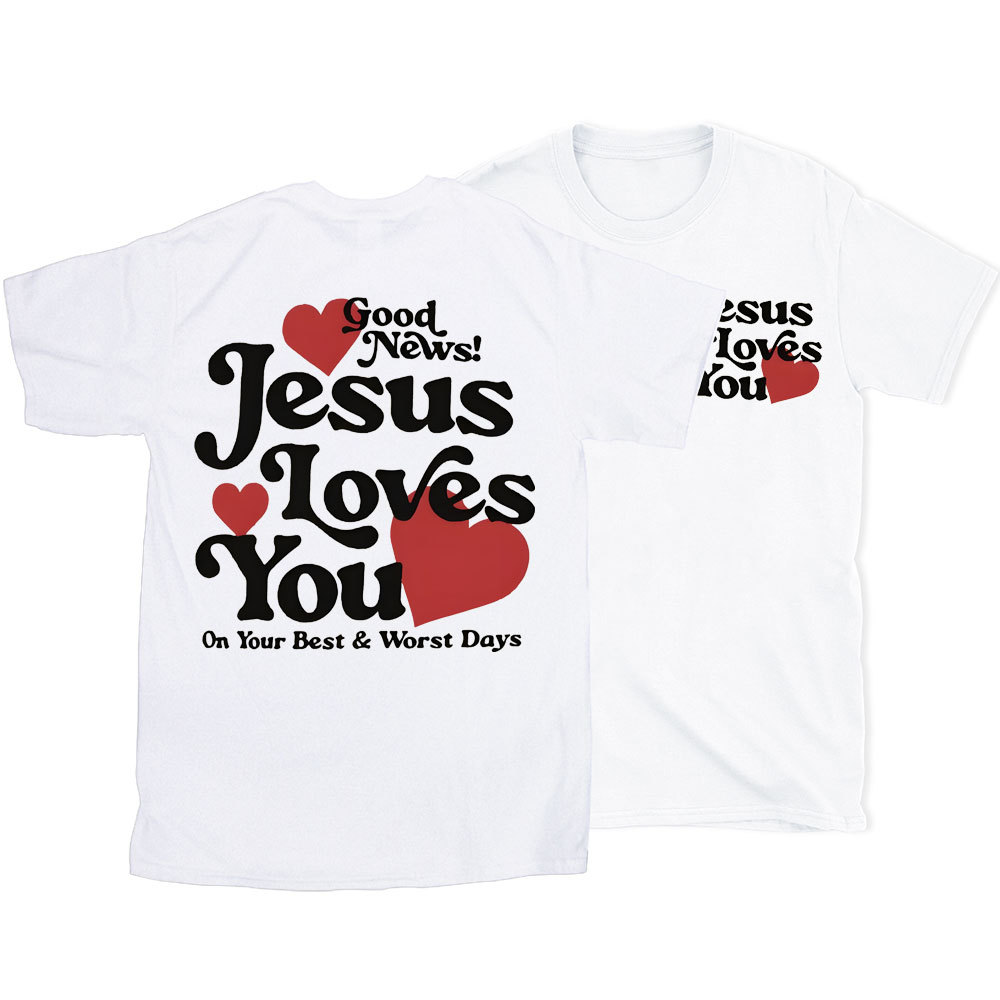 Good New Jesus Love You Chrsitian T-Shirt