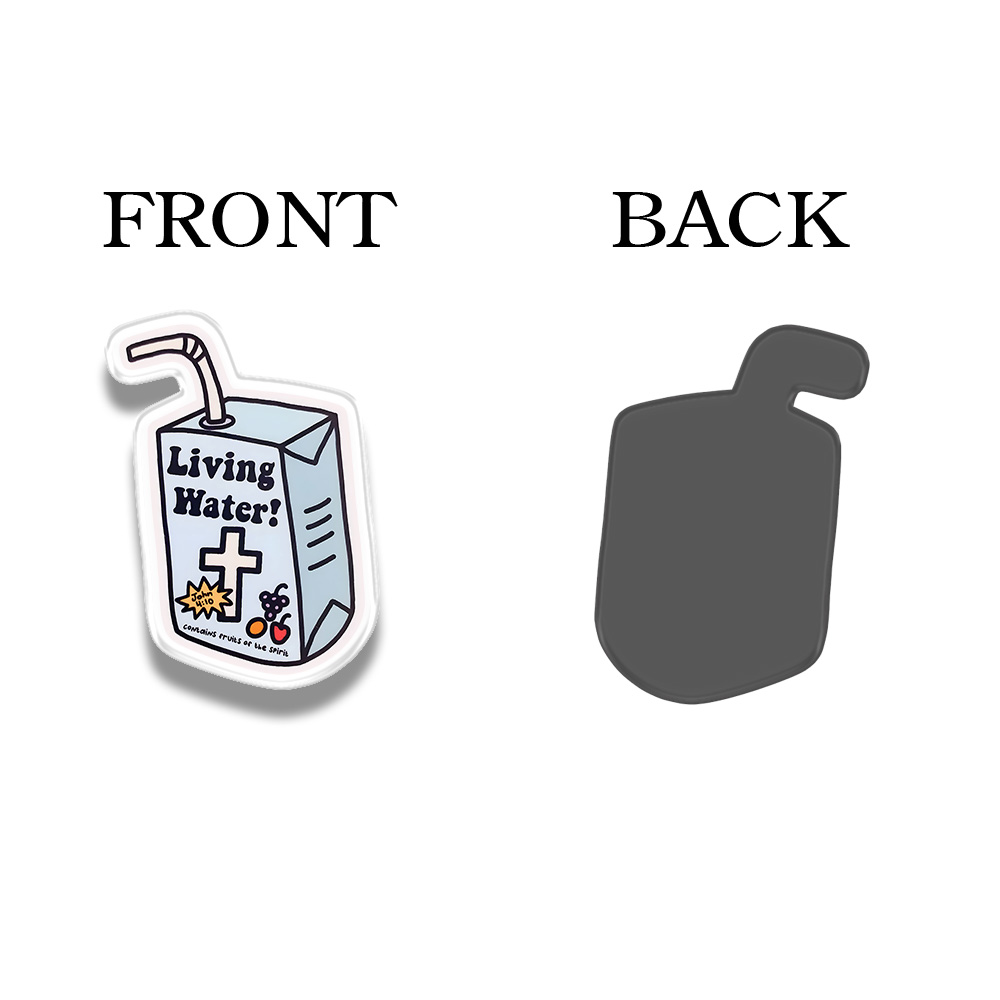 Living Water Acrylic Refrigerator Magnets