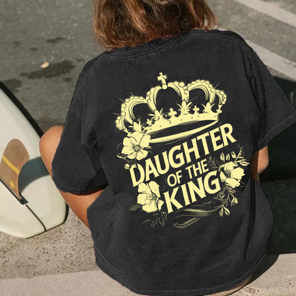 Daughter Of The King Chirstian Washed T-Shirt