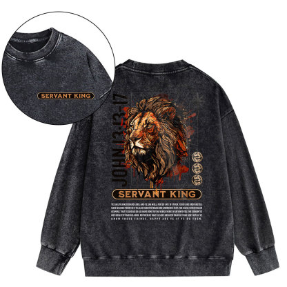 Servant King Christian Washed Sweatshirt