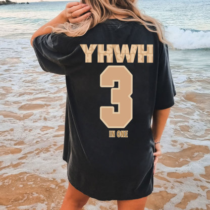 YHWH Christian Washed T-Shirt