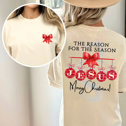 Jesus Reason For Season Christian Washed T-Shirt
