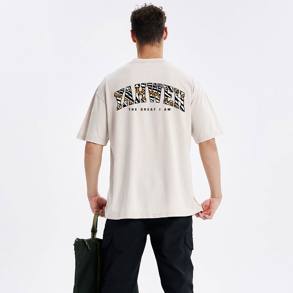 Yahweh Christian Washed T-Shirt