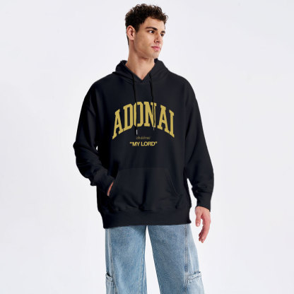 ADONAI My Lord Classic Christian Hoodie