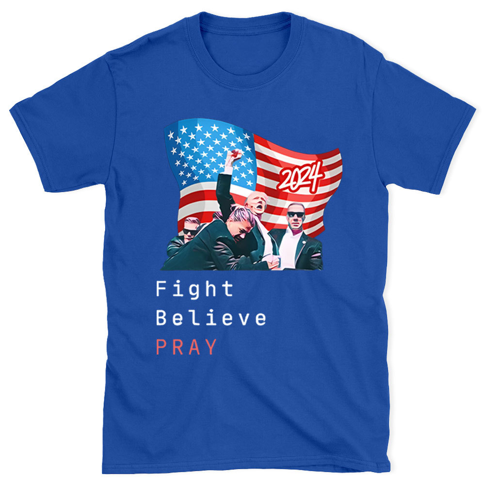 Fight Believe Pray Christian T-Shirt
