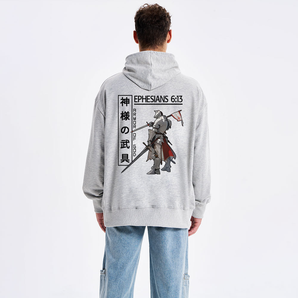 Armor Of God Anime Classic Christian Hoodie