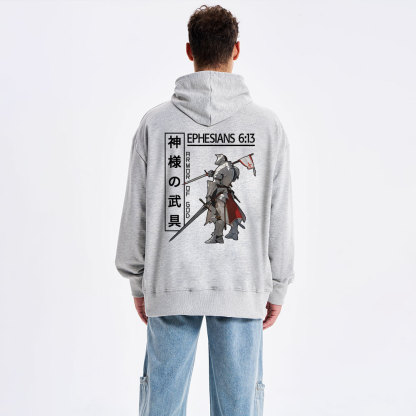 Armor Of God Anime Classic Christian Hoodie