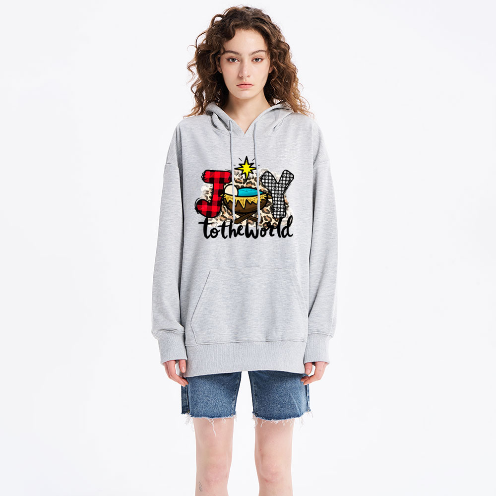 Joy To The World Classic Christian Hoodie