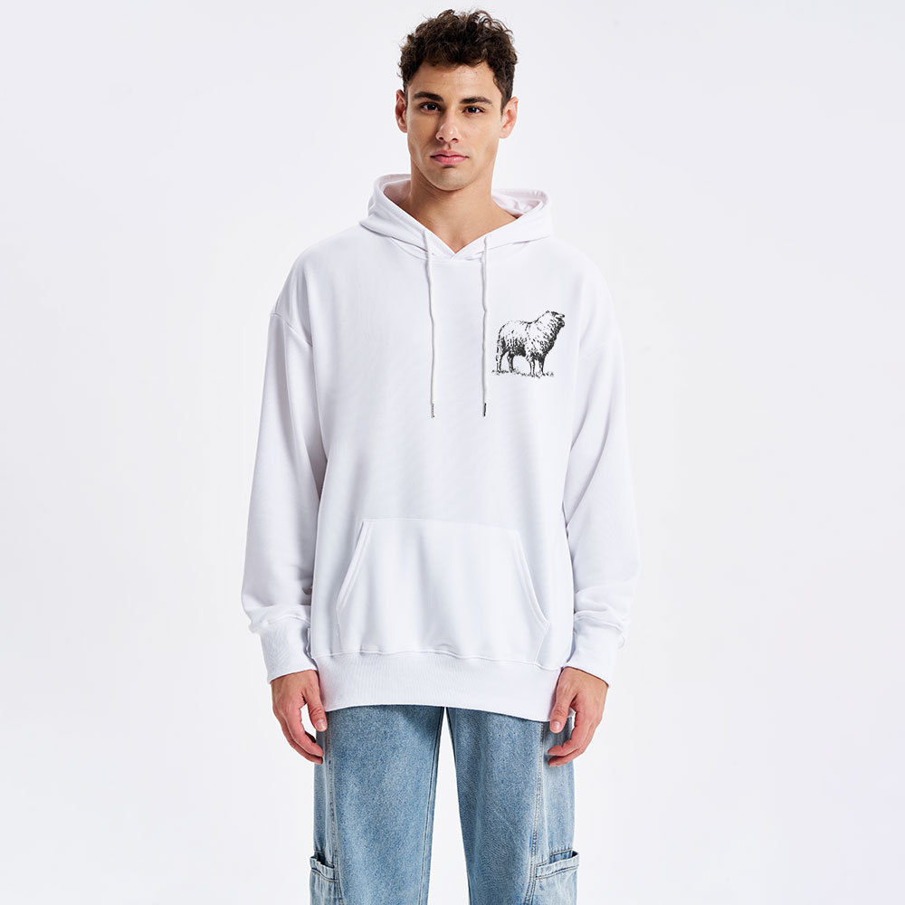 He Left The 99 To Rescue Me Classic Christian Hoodie