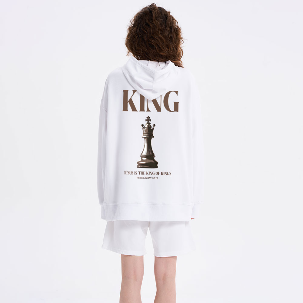 Jesus Is The King Of Kings Classic Christian Hoodie