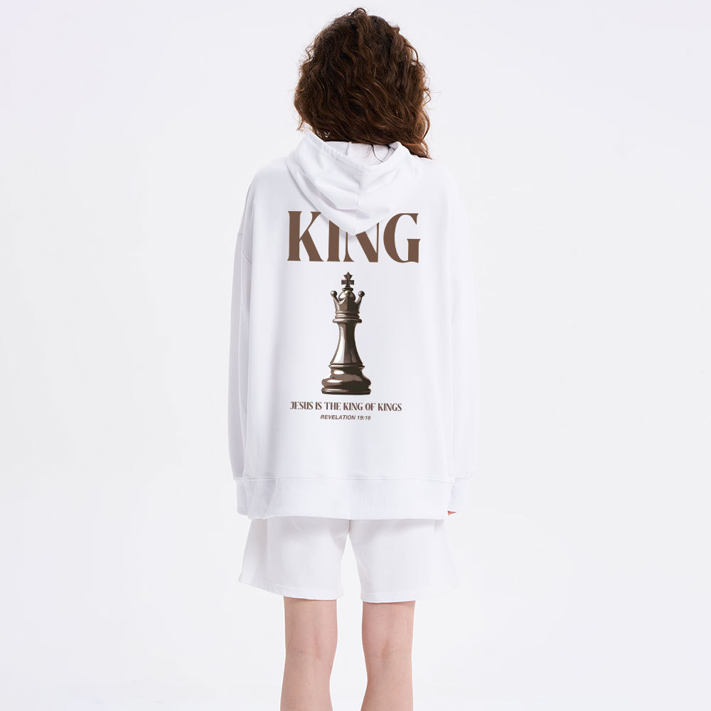 Jesus Is The King Of Kings Classic Christian Hoodie