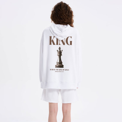 Jesus Is The King Of Kings Classic Christian Hoodie