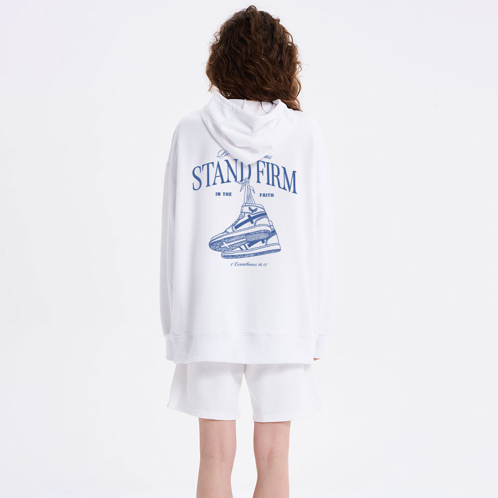 Stand Firm Classic Christian Hoodie