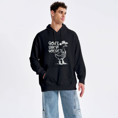 God's Silliest Goose Classic Christian Hoodie