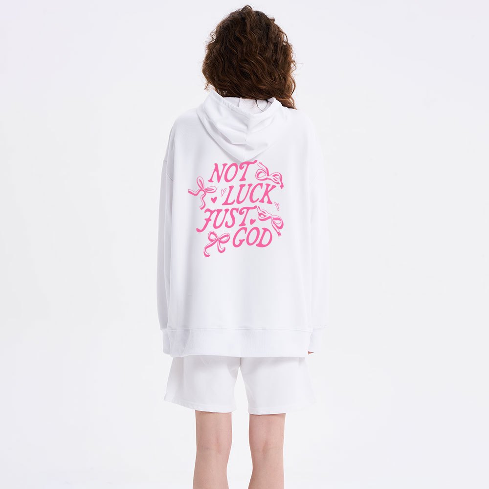 Not Luck Just God Christian Class Hoodie