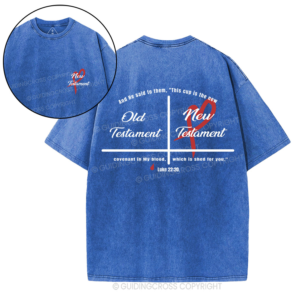 New Testament Christian Washed T-Shirt