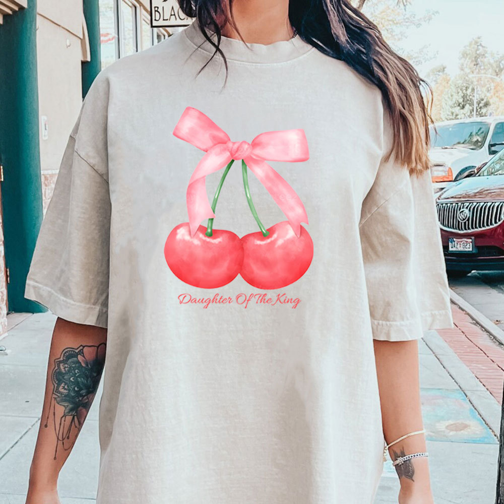 Daughter Of The King Christian Washed T-Shirt