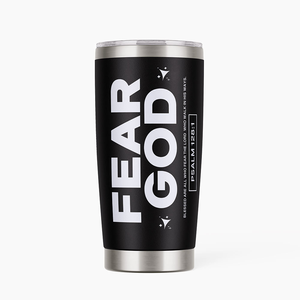 Fear God Christian 20OZ Tumbler