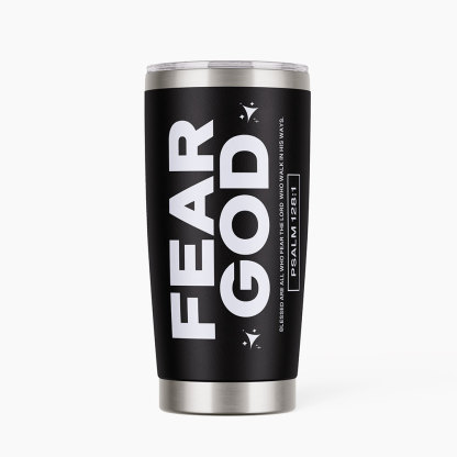 Fear God Christian 20OZ Tumbler