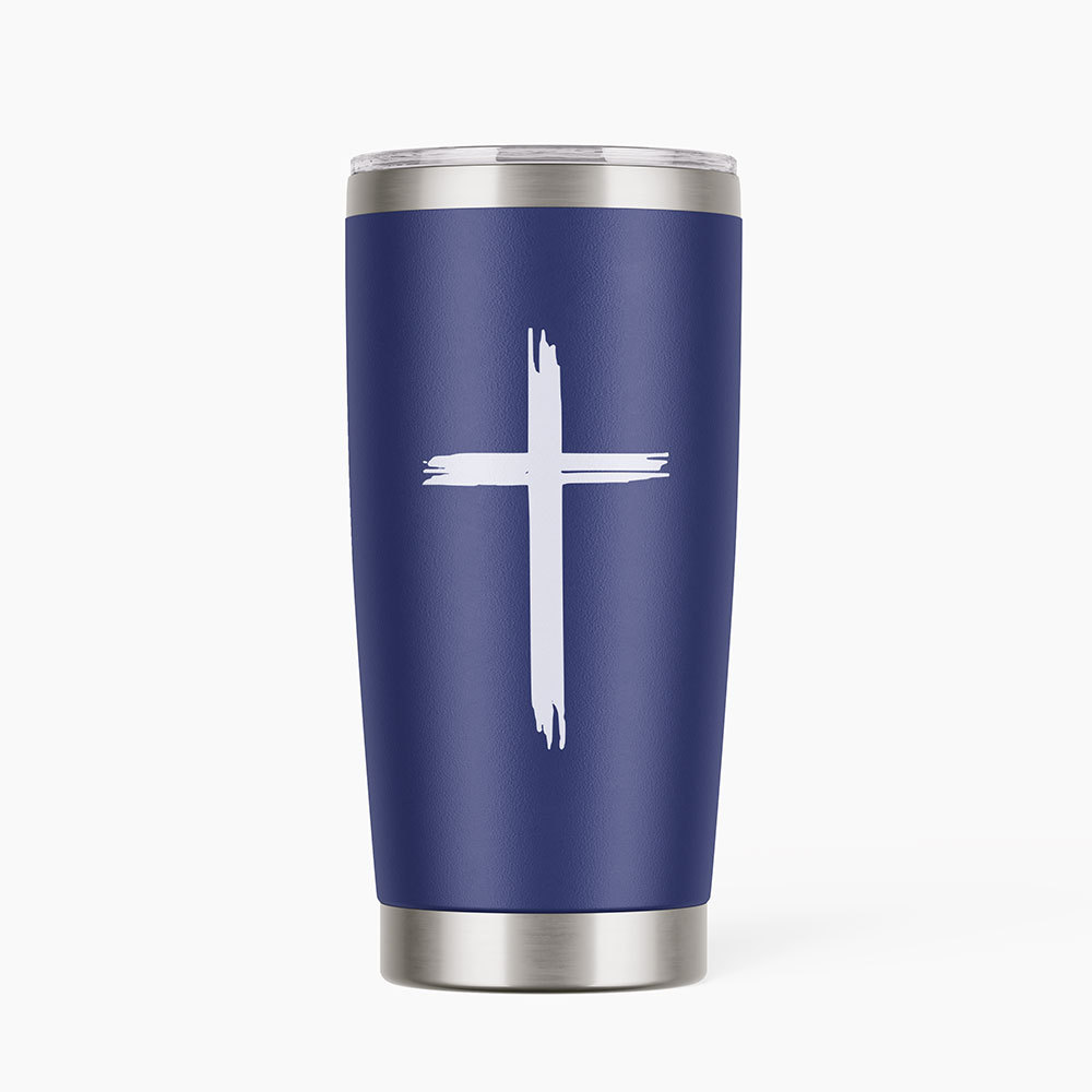 Jesus Died For Me Now I Live Christian 20OZ Tumbler