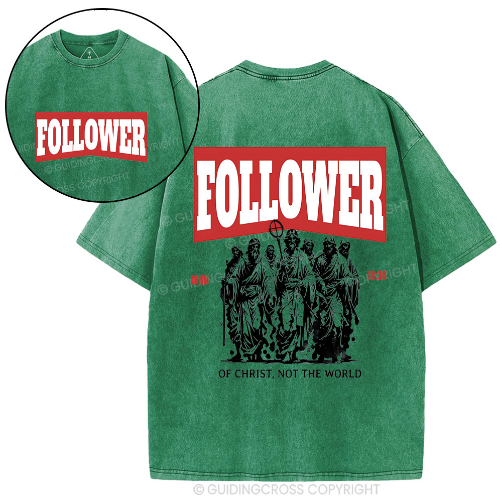 Follower Christian Washed T-Shirt