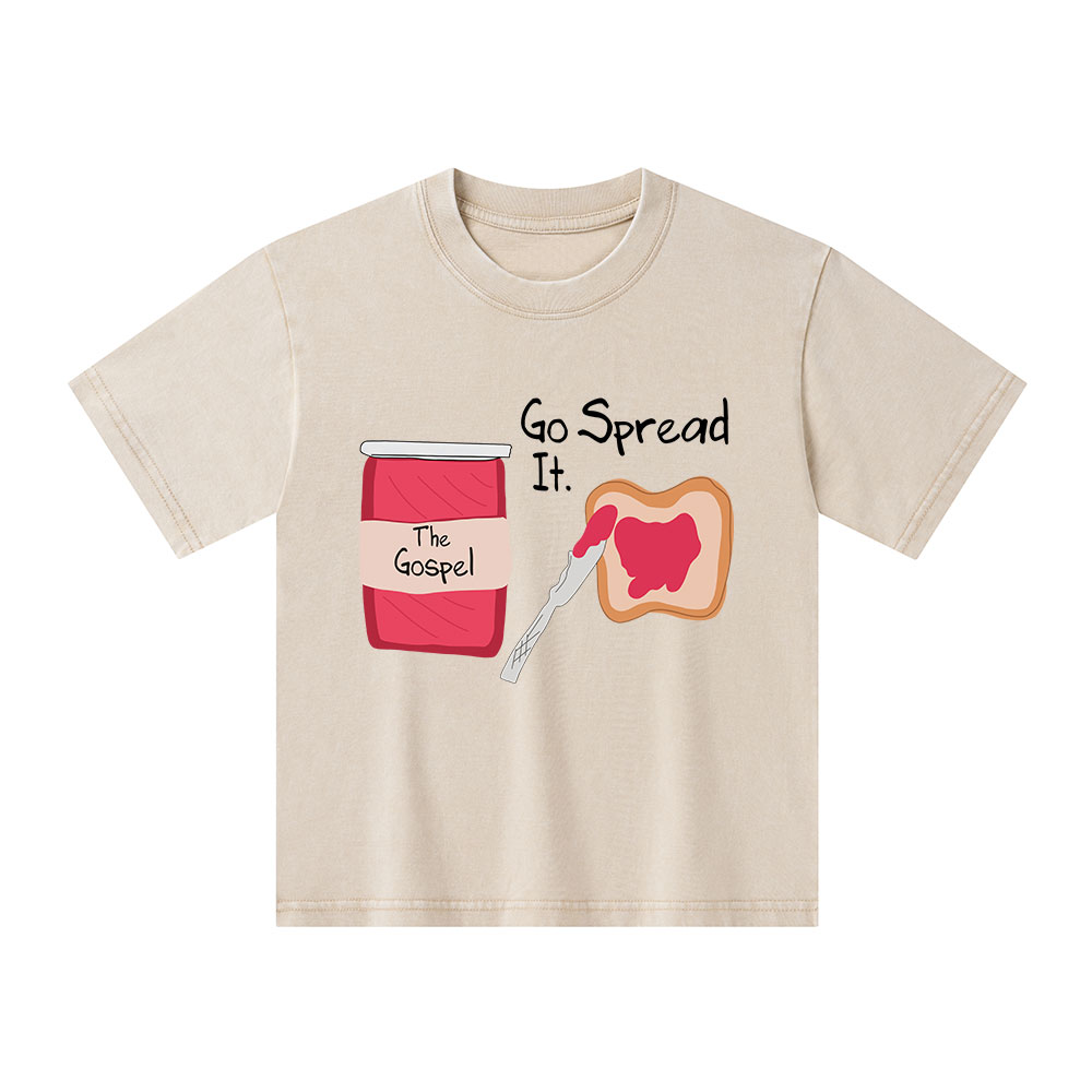 The Gospel Go Spread It Kid Washed T-Shirt