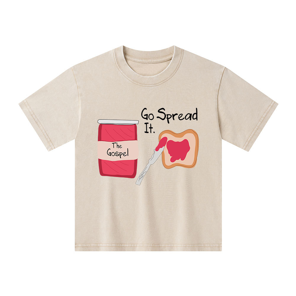 The Gospel Go Spread It Kid Washed T-Shirt