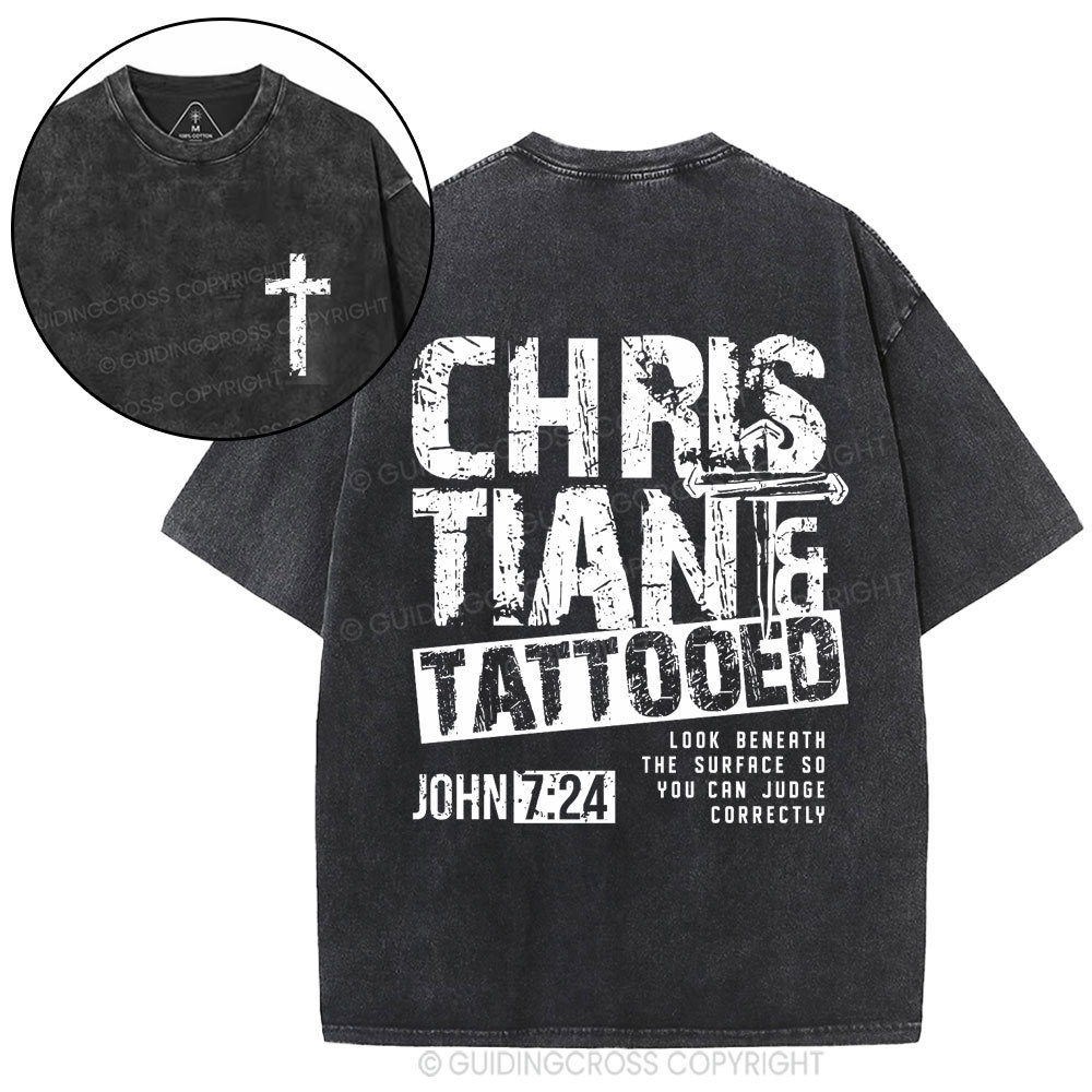 Look Benath The Surface So You Can Judge Correctly Christian Washed T-Shirt