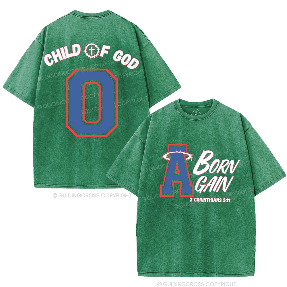 Child Of God Christian Washed T-Shirt