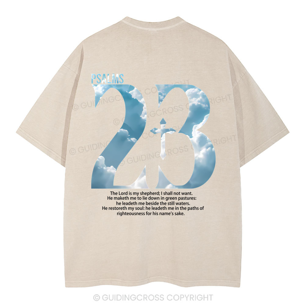 PSLAM Christian Washed T-Shirt Sale - GuidingCross