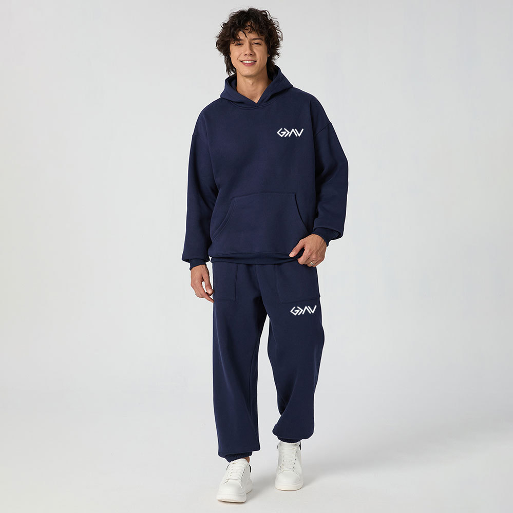 God Is Greater Than The Highs And Lows Christian Premium Fleece Hoodie Set