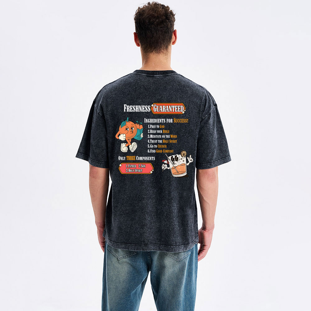 Kingdom Harvest Christian Washed T-Shirt