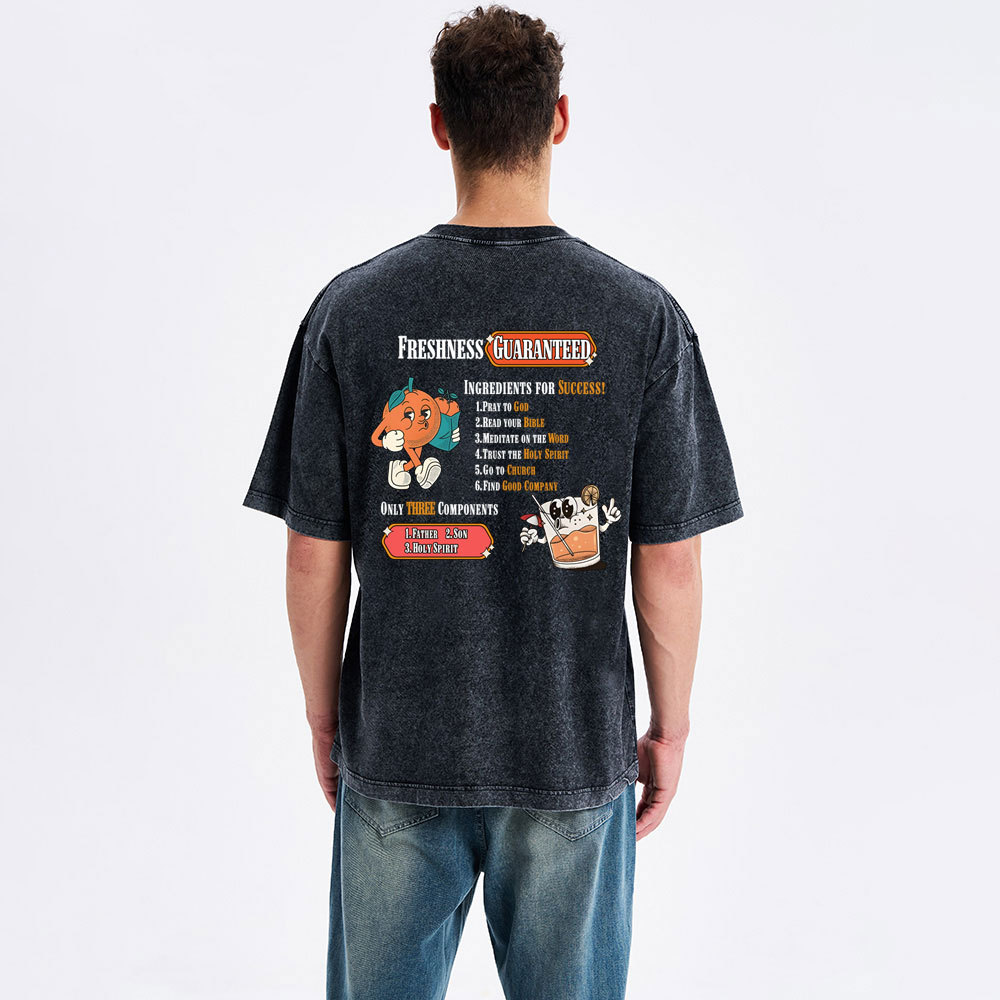 Kingdom Harvest Christian Washed T-Shirt