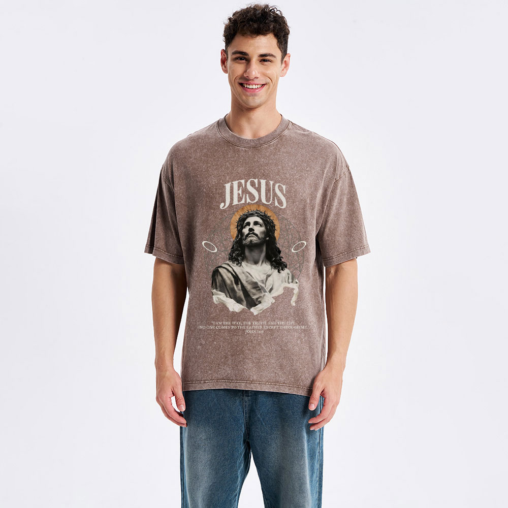Jesus Christian Washed T-Shirt