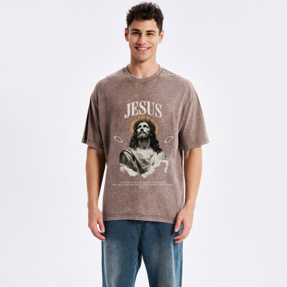 Jesus Christian Washed T-Shirt