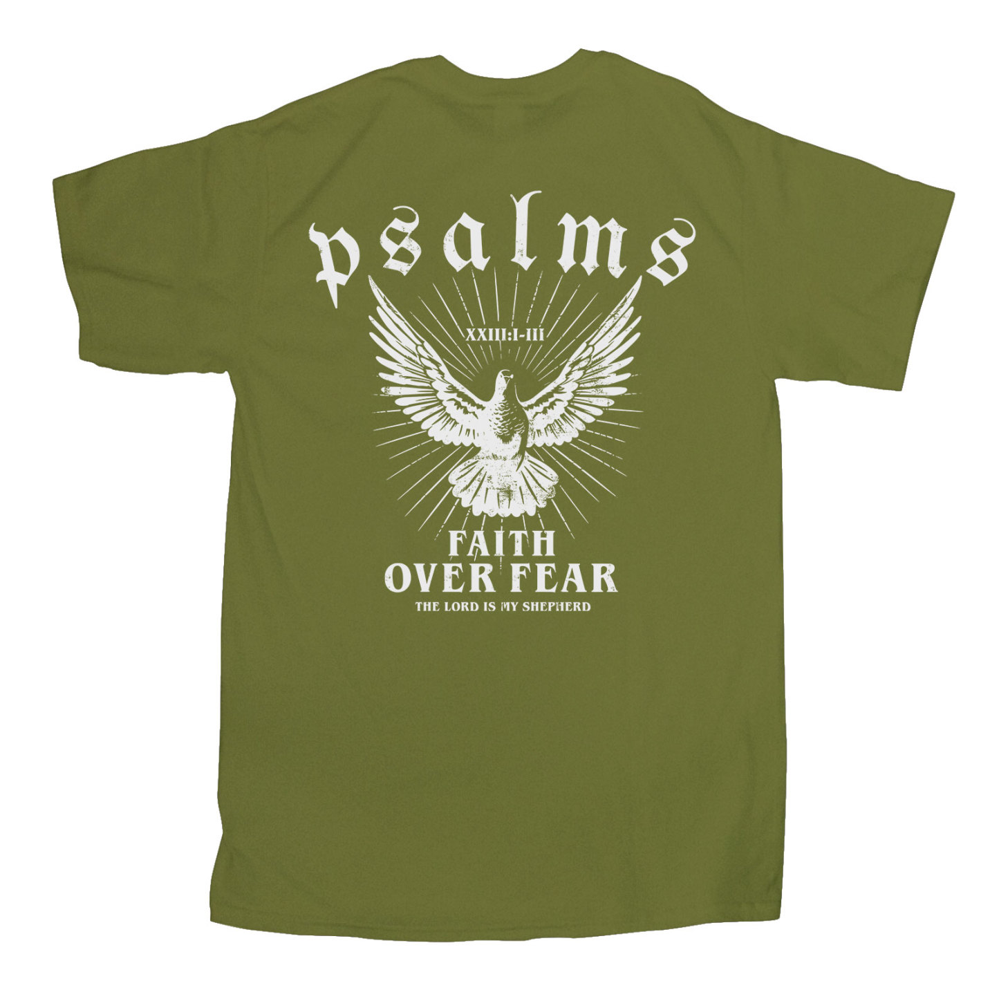 Faith Over Fear Christian T-Shirt