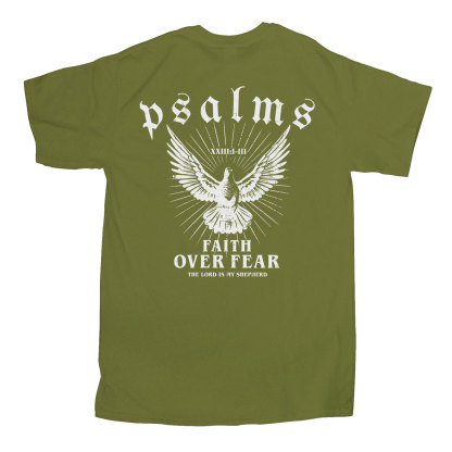 Faith Over Fear Christian T-Shirt
