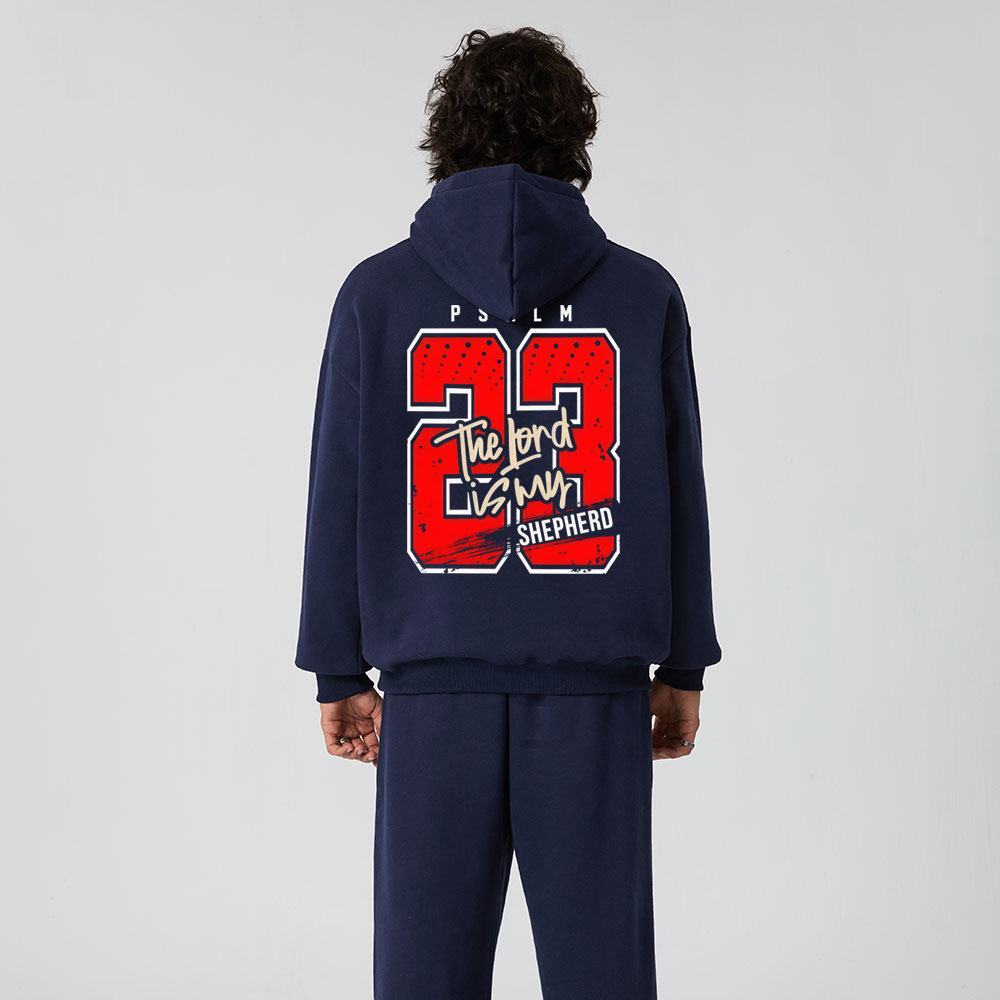 The Lord Is My Shepherd Christian Fleece Hoodie Set