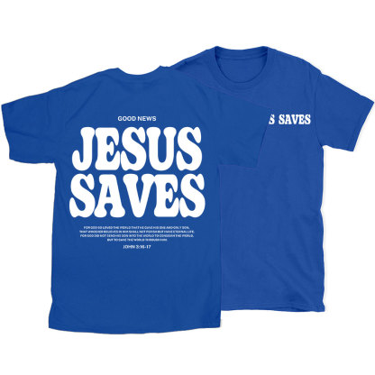 Jesus Saves Christian T-Shirt