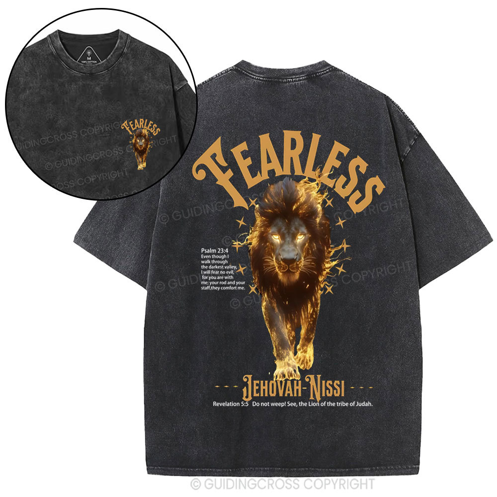 Fearless Christian Washed T-Shirt