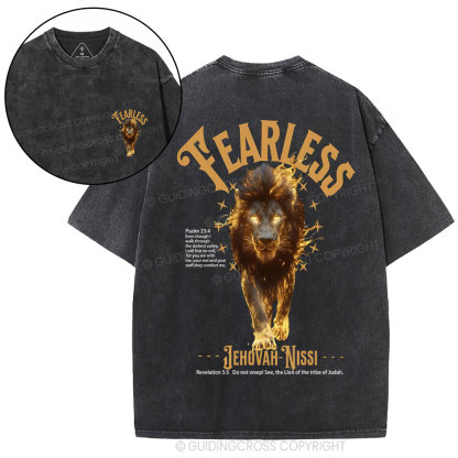 Fearless Christian Washed T-Shirt