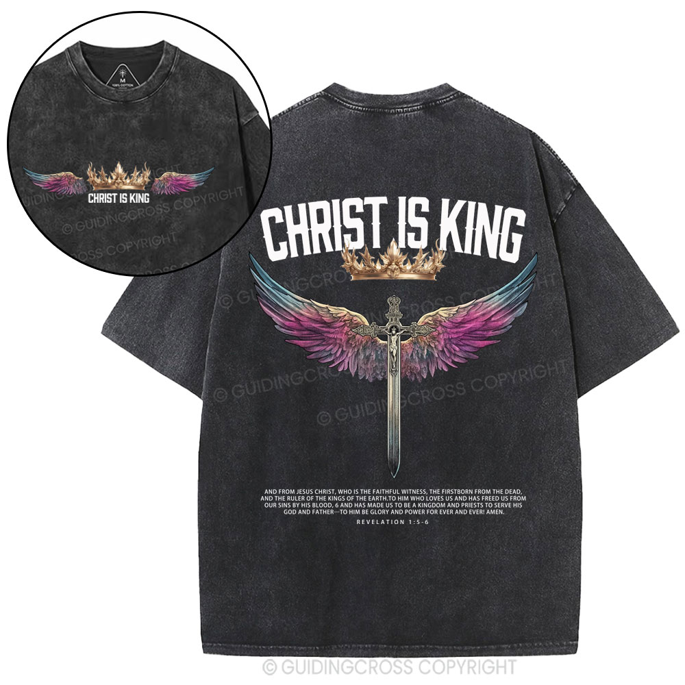 New-Sample Christian Washed T-Shirt Sale - GuidingCross