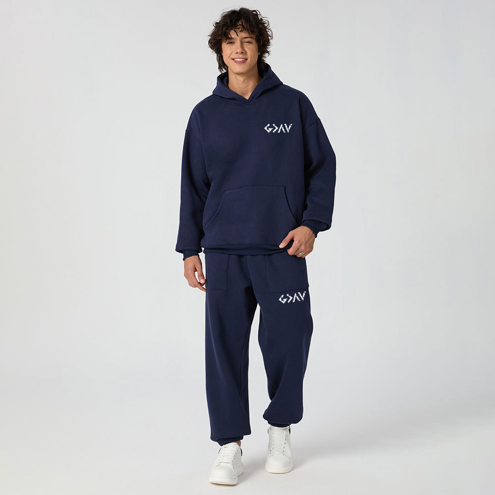 God Is Greater Christian Premium Fleece Hoodie Set